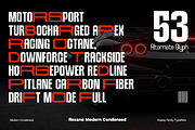 GC Roxane – Modern Display Condensed, a Sans Serif Font by Glyphonic (Thumbnail 8 of 15)