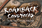 Roamback Caveyards - Stay Wild, a Handwritten Font by HypeWorksCo (Thumbnail 1 of 10)
