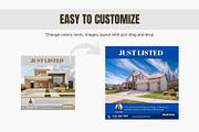 9 Just Listed Real Estate Templates, a Social Media Template by TemplatePlus.net (Thumbnail 5 of 7)