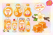Cute Caramel Cream Soda Clipart PNG, a Food Illustration by K.JackArtwork (Thumbnail 2 of 4)