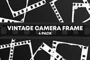 Vintage Camera Frame 4 Pack, a Texture Graphic by UoaHH (Thumbnail 1 of 2)