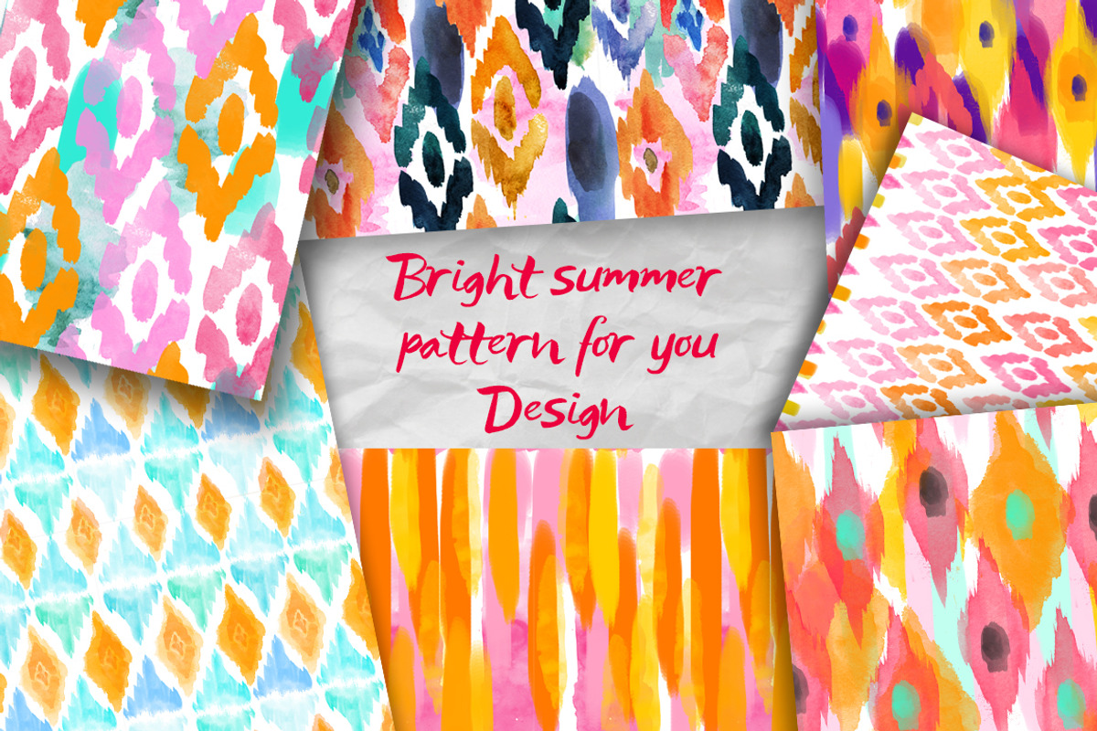 10 pattern and 20 Brushes for PSD, a Pattern Graphic by holaholga