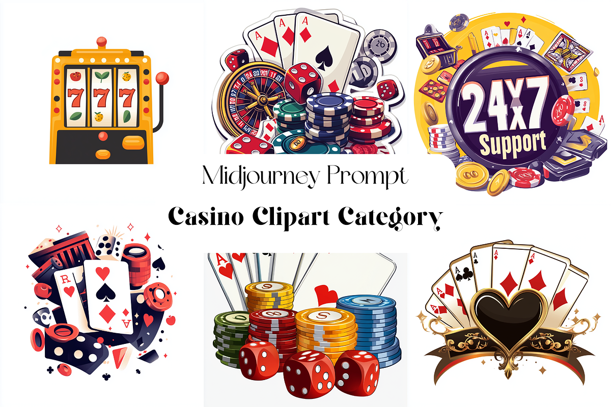 Prompt Casino Clipart Category, a Decorative Illustration by Creative design (Photo 1 of 7)
