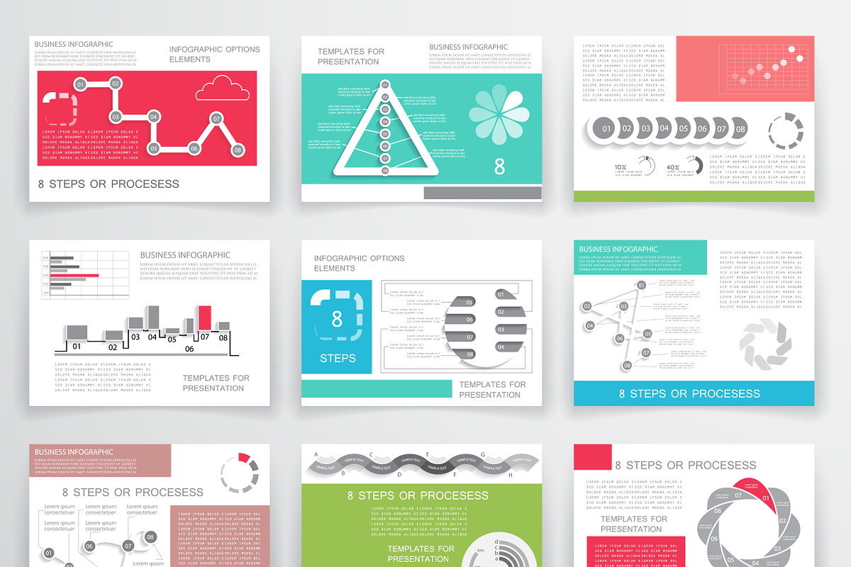 Templates for business reports, a Presentation Template by Mechik