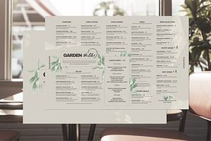 Restaurant Menu Canva