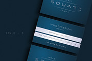Stylist Blue Business Card Template, a Business Card Template by Ctrl space studio (Thumbnail 4 of 6)