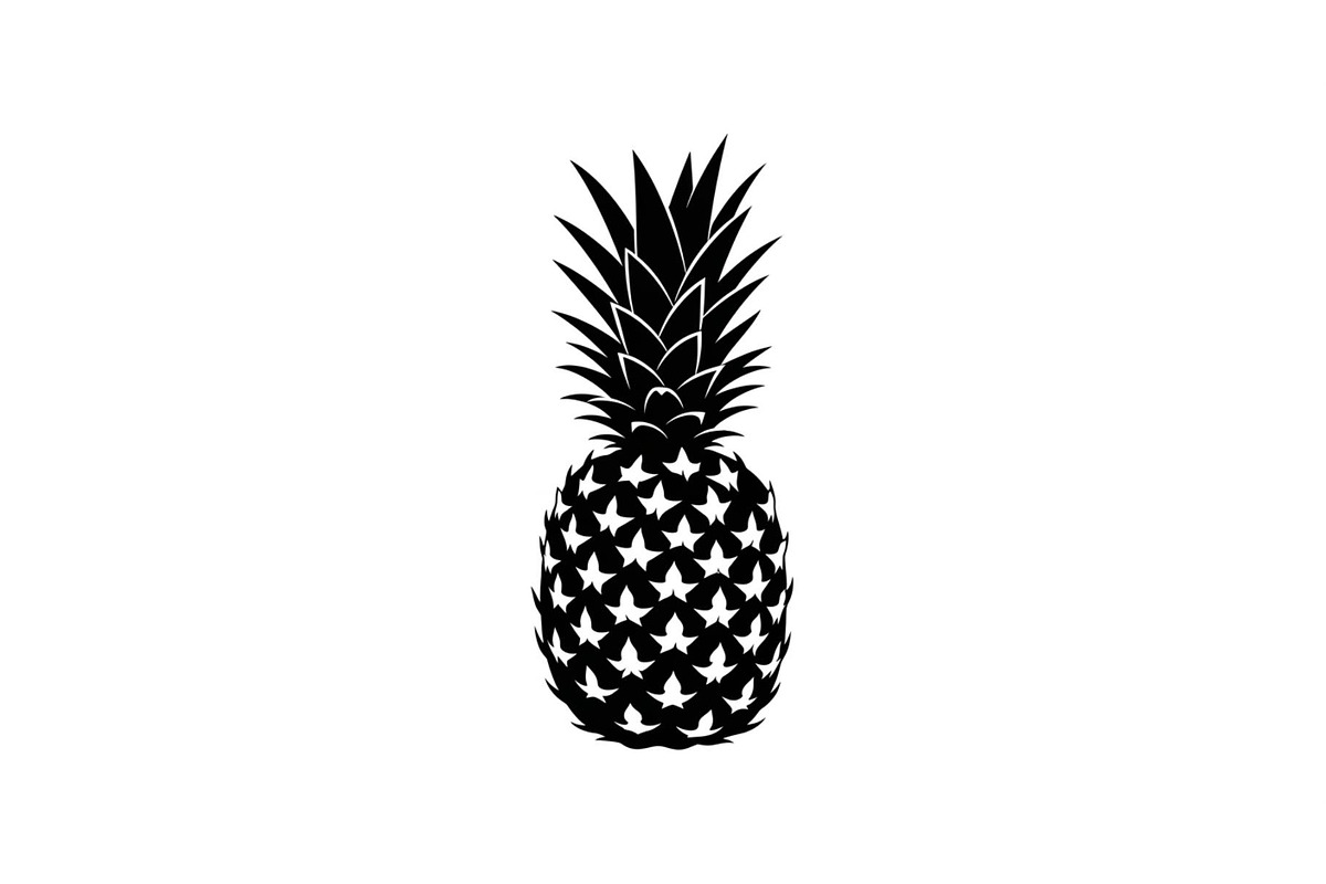 Pineapple Silhouette Vector Bundle, an Illustration by jahid234 (Photo 17 of 51)