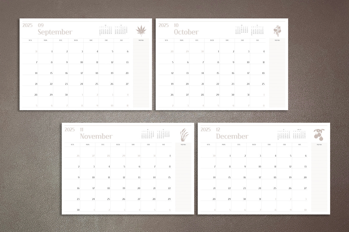 2025 Calendar & Planner, a Print Template by dott (Photo 4 of 5)