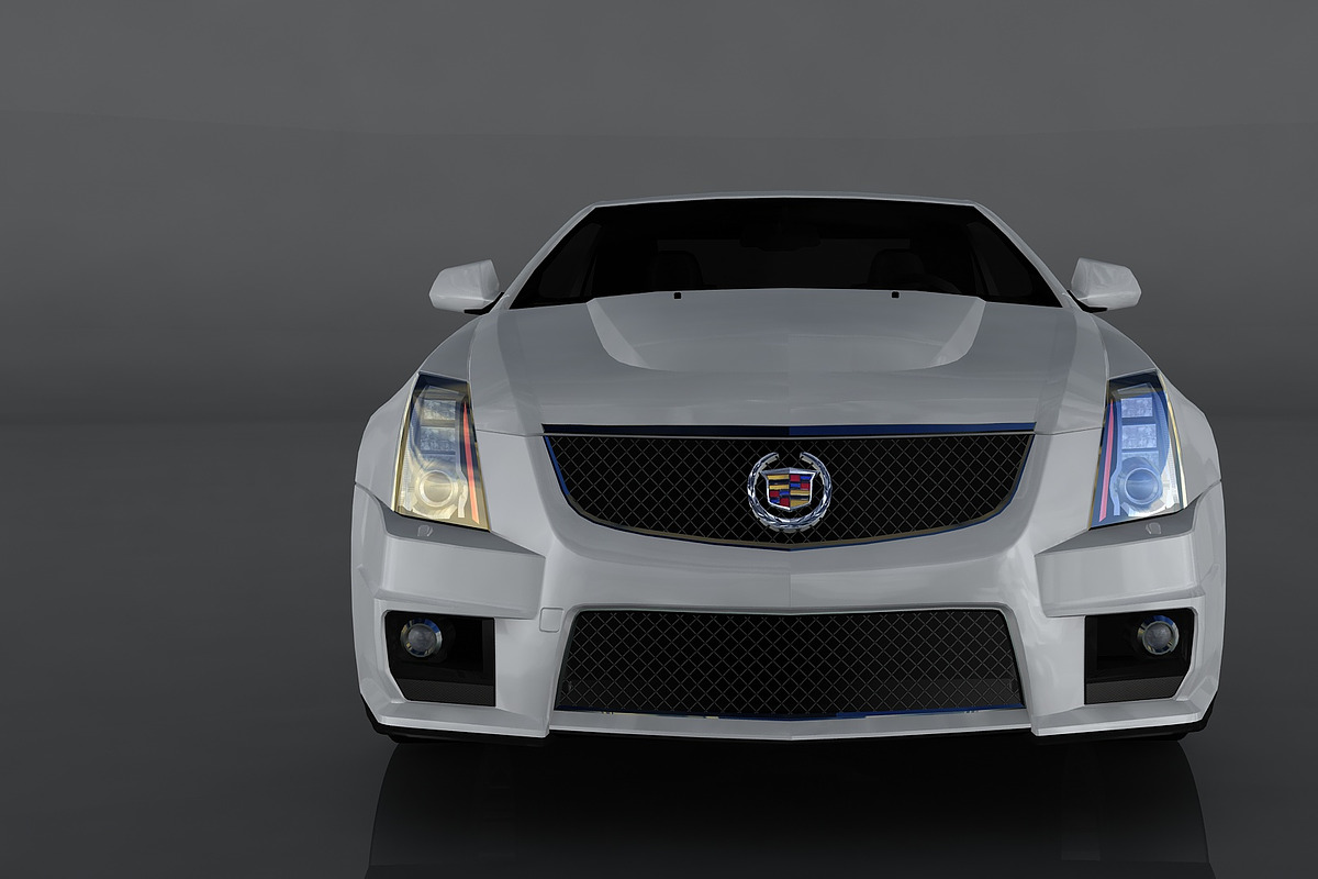 Cadillac CTS V, a Cars & Vehicle 3D Model by valtriiu (Photo 2 of 12)
