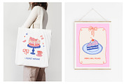 Sweet Bakery, Hand Drawn Collection, a Food Illustration by Marish (Thumbnail 6 of 13)