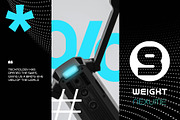 Nexume | Modern Display, a Sans Serif Font by Lemonthe (Thumbnail 3 of 6)