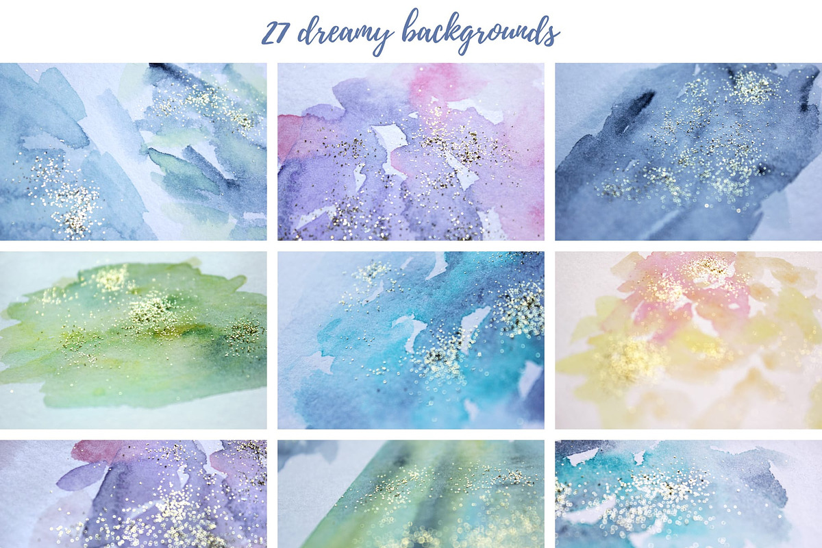 Glitterica Background Set, a Texture Graphic by eclosque (Photo 2 of 7)