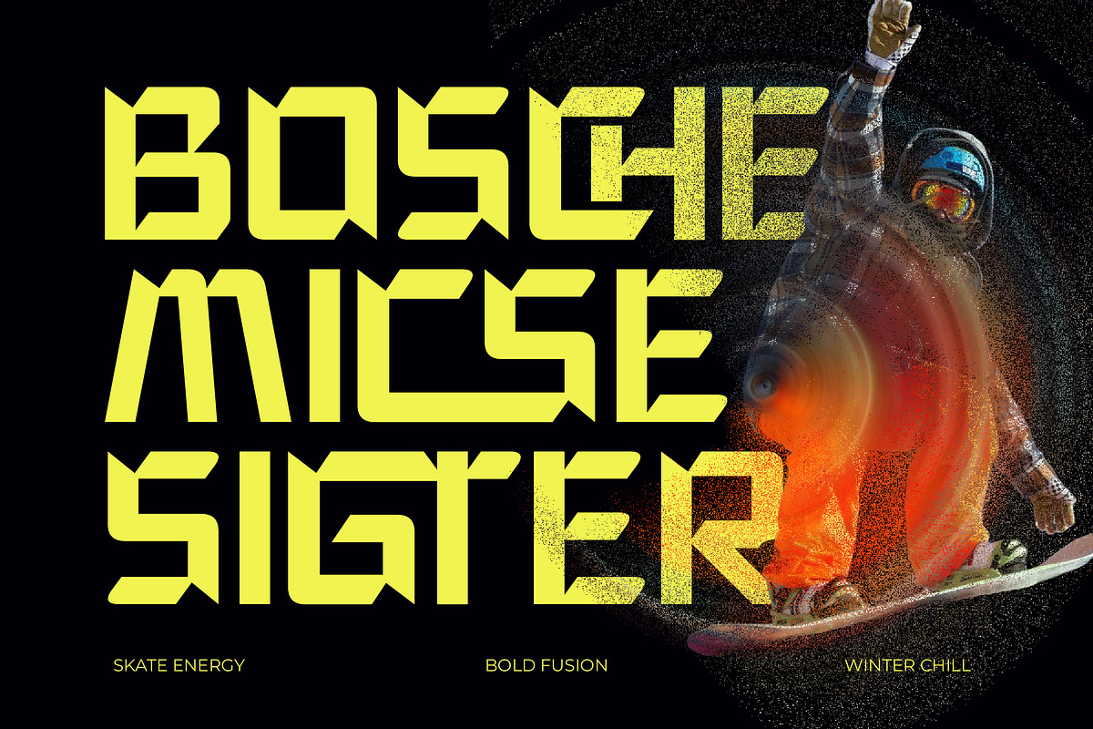 Gofay Micsoty Futuristic Sporty, a Sans Serif Font by timelesstype.co (Photo 3 of 15)