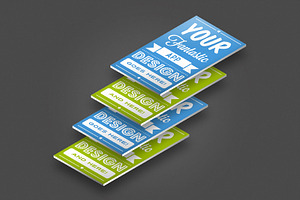 Isometric iPhone App Mockup Bundle