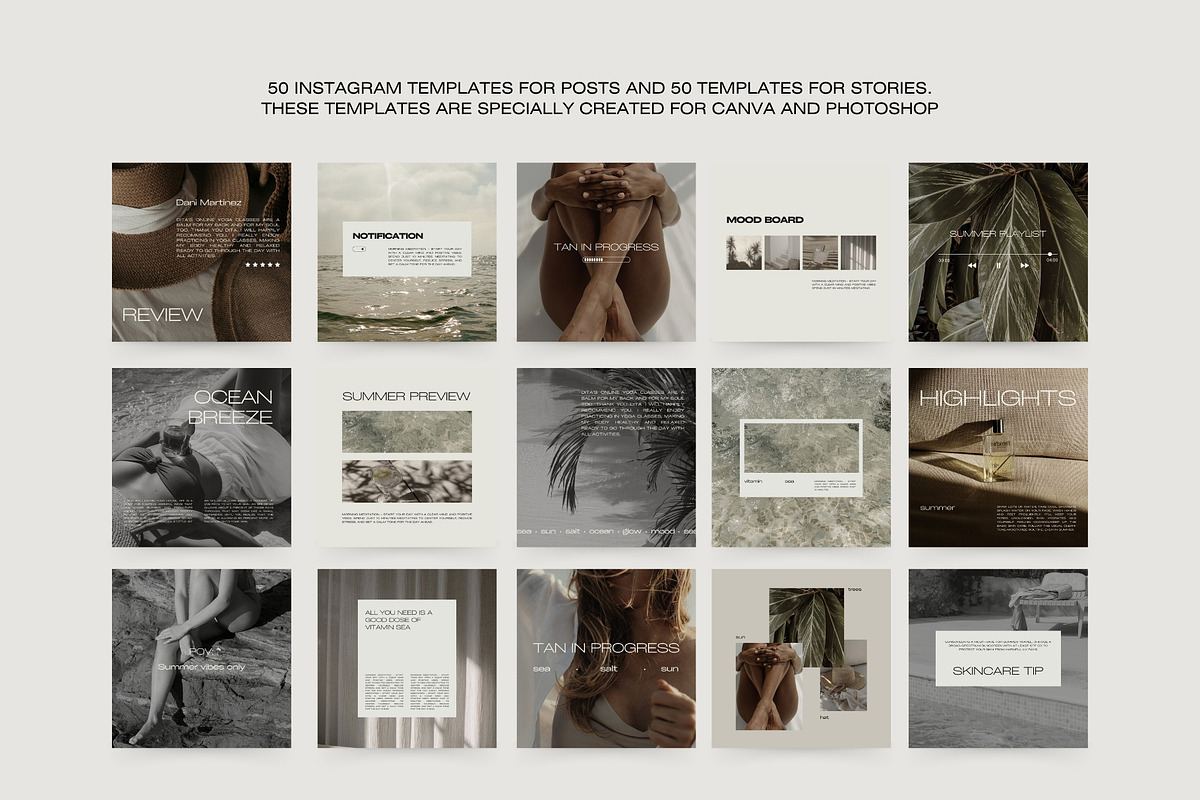 500 Instagram Aesthetic Bundle III, a Social Media Template by Instprofi | Studio Estimo (Photo 34 of 45)
