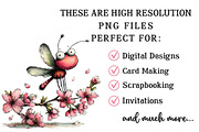 Whimsical Spring Dragonfly Clipart, an Illustration by OK Design (Thumbnail 6 of 6)