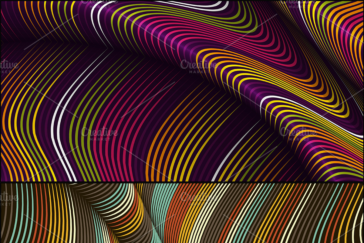 20 Flex Lines Backgrounds, a Texture Graphic by GarryKillian (Photo 4 of 5)