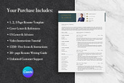 Modern Business CV Template | Canva, a Resume Template by Lux Resume (Thumbnail 8 of 9)