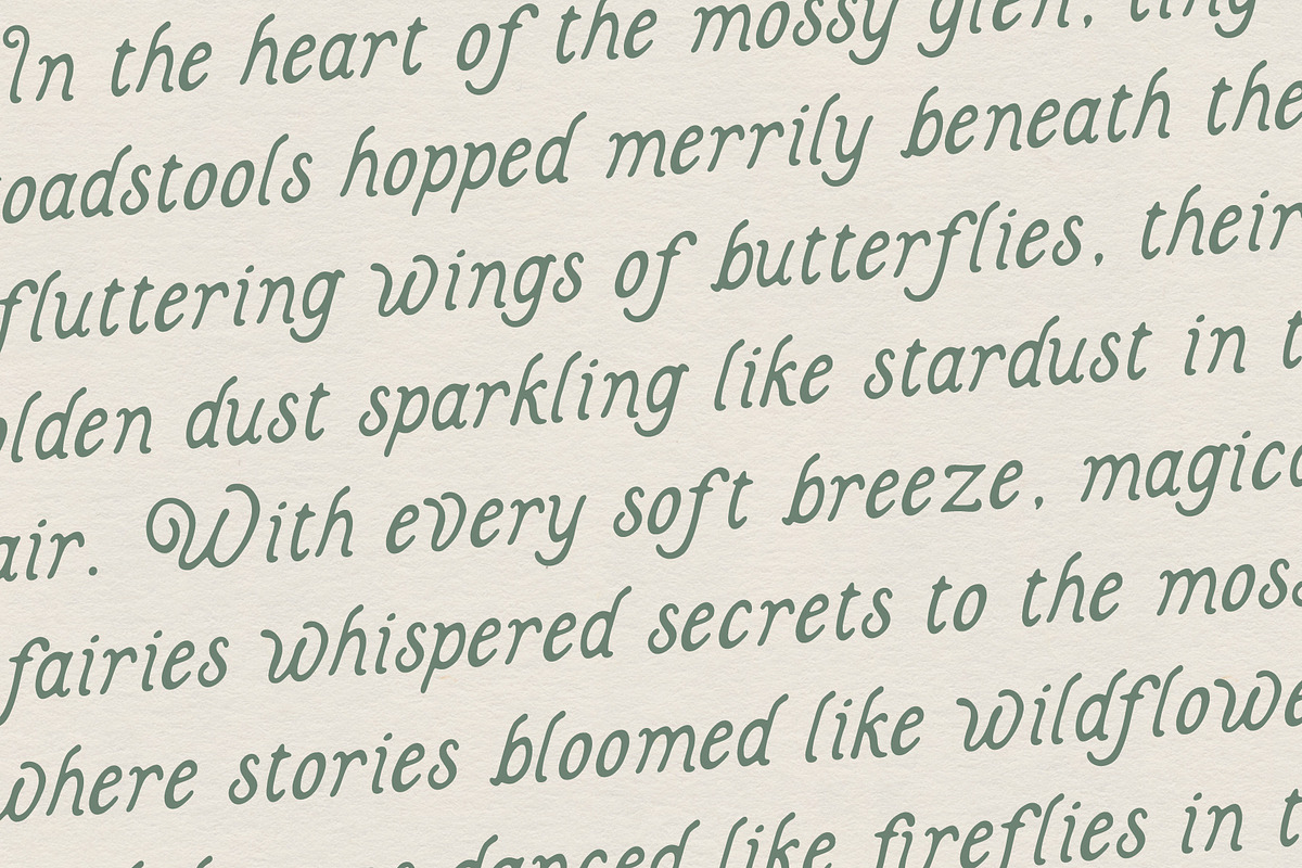 Fairwren, a Serif Font by Fairwren Creative (Photo 2 of 9)