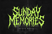Morvanh - Death Metal Font, a Blackletter Font by Masyafi Studio (Thumbnail 5 of 9)