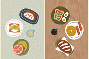 Brunch & Breakfast Food Sticker Pack, a Food Illustration by Creativity Bucketlist (Thumbnail 6 of 6)