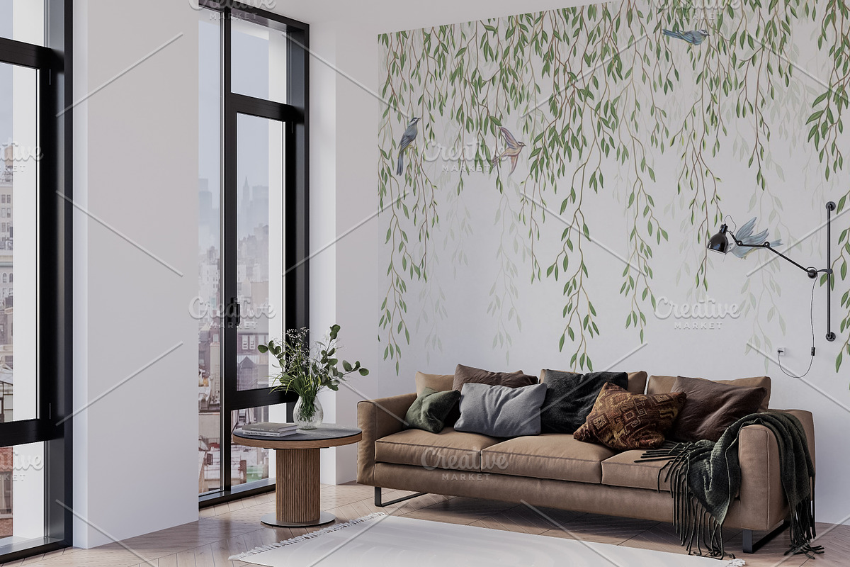 Wallpaper mockup Tapestry mockup, a Household Mockup by Hunny Badger (Photo 7 of 8)