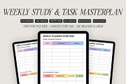 Weekly Study Planner, a Presentation Template by Ahluva Studio (Thumbnail 5 of 9)
