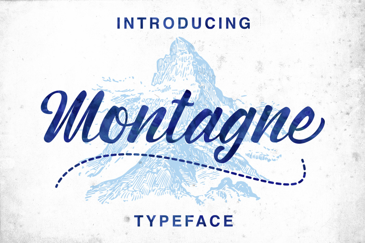 Montagne Typeface