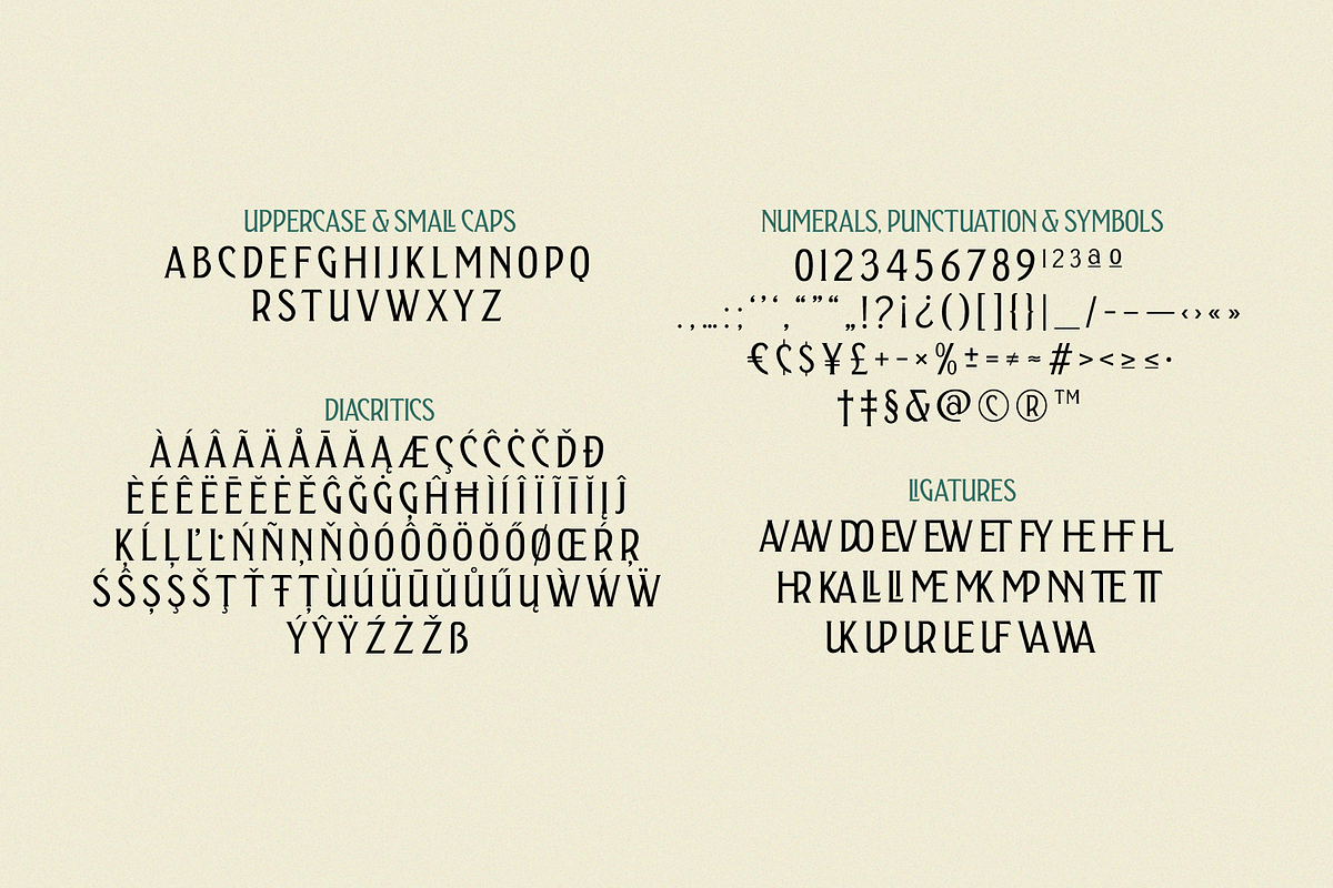 Andarillo - Display Font, a Serif Font by Franklin Veiga (Photo 11 of 11)