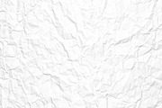 White Crumpled Digital Paper Texture, a Texture Graphic by VetalStock (Thumbnail 3 of 3)