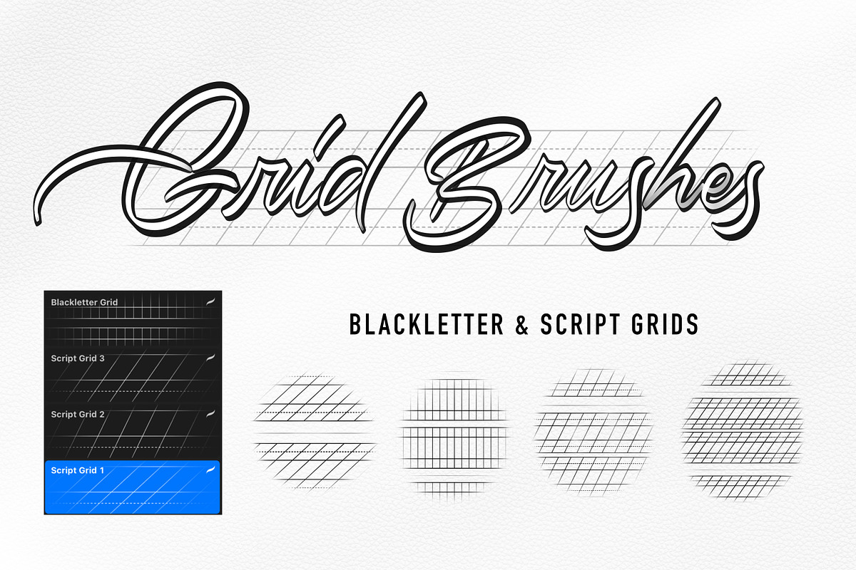 Lettering & Calligraphy Brush Set, a Brush Add-On by Ana Moreno | Letteringiam (Photo 8 of 9)