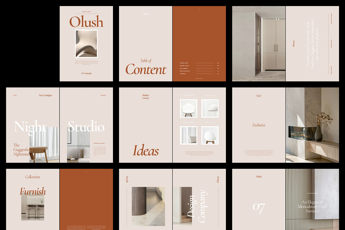 OLUSH Multipurpose Catalog, a Magazine Template by Arif Tri Ananta (Photo 14 of 14)