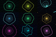 Infinite Neon Tunnels: 4K Loops, a Background Graphic by cheapmotiongraphics (Thumbnail 7 of 7)