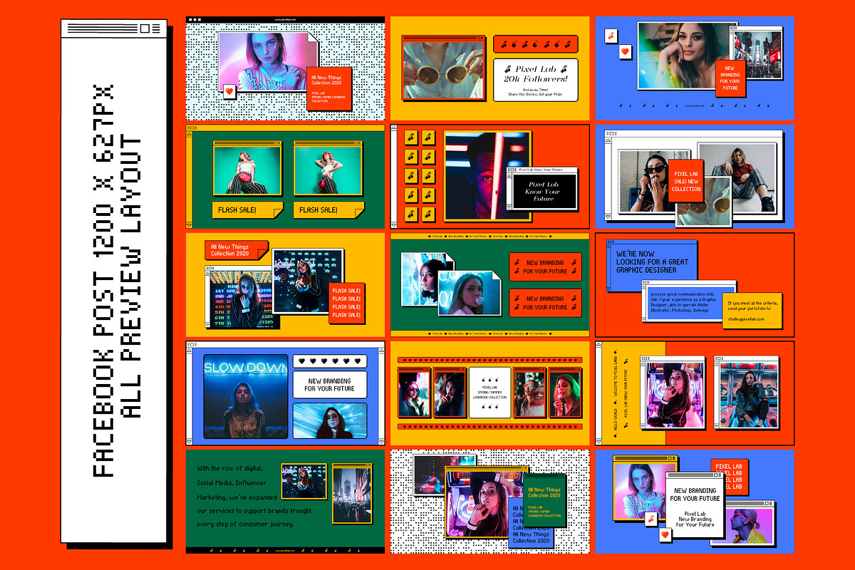 PIXEL-Social Media Brand Templates, a Social Media Template by Invasi Studio (Photo 11 of 12)