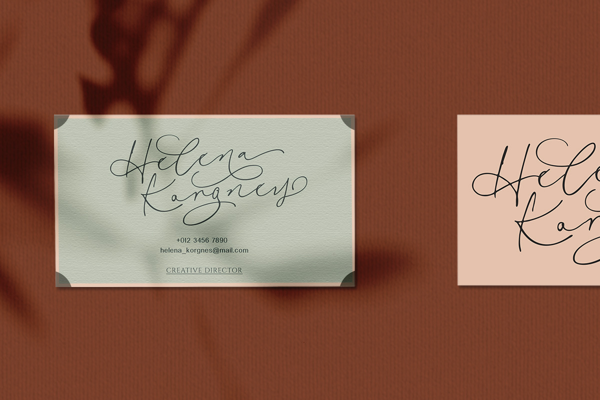 Revalina Signature Script, a Script Font by Letterhend Studio (Photo 4 of 10)