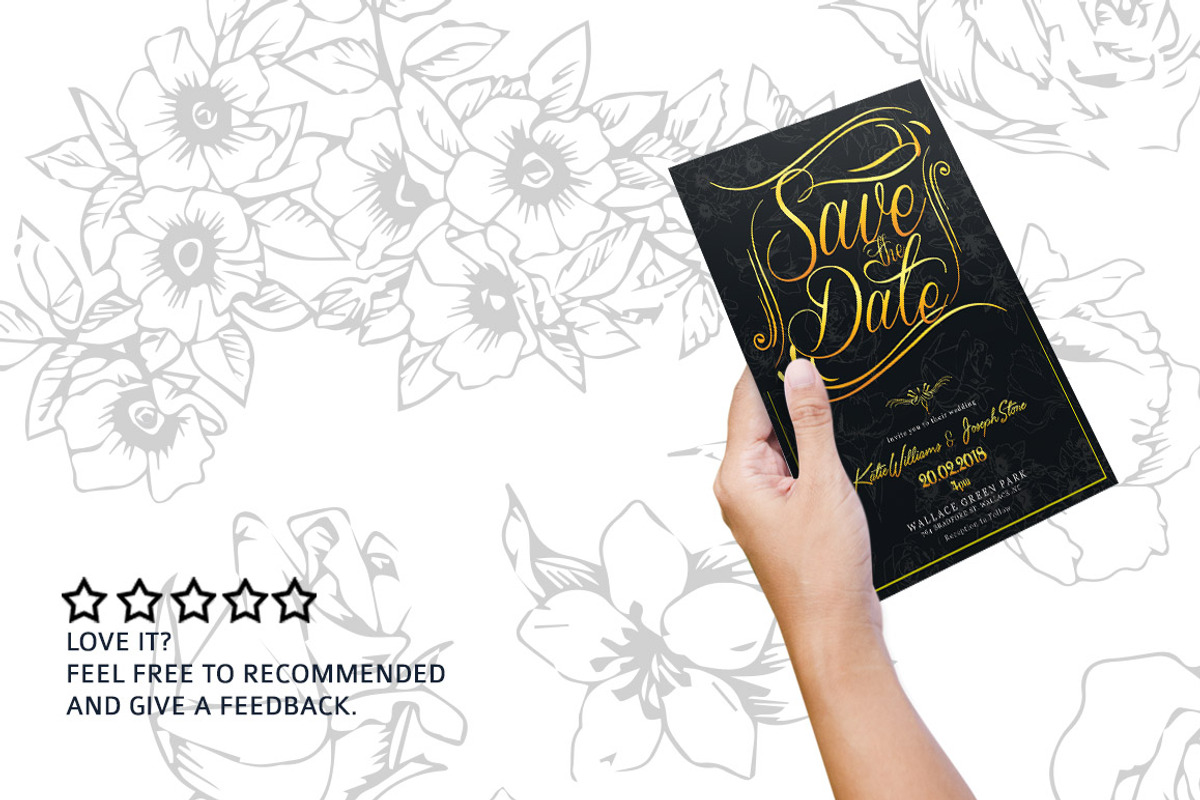 Wedding Invitation, a Card Template by Tiaga (Photo 3 of 3)