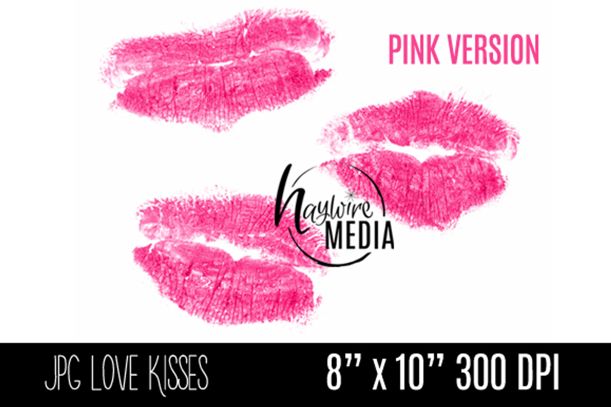 Love Kisses Lipstick Lips Overlay preview 3