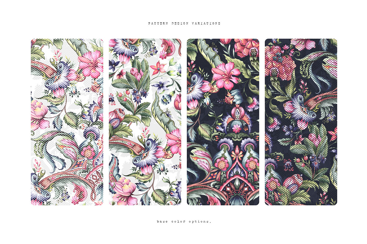 Ornate, Hand painted luxury designs!, a Pattern Graphic by Pink Linen (Photo 3 of 10)