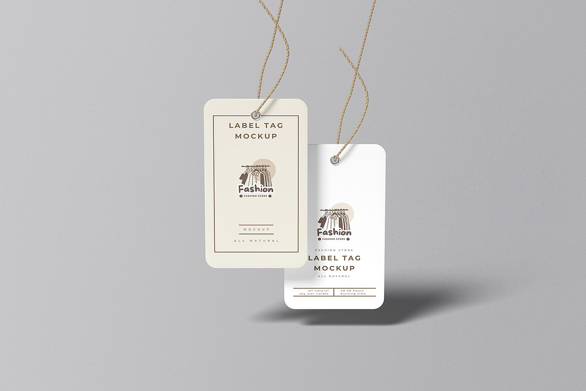 Label Tag Mockup, a Product Mockup by graphicsecond (Photo 2 of 5)