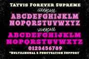 Tayvis Forever, a Slab Serif Font by BBtypeStudios (Thumbnail 12 of 14)