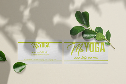 MaYOGA - Premium Business Card