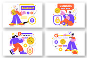 10 Internet Cookies Technology, a Technology Illustration by denayunebgt (Thumbnail 3 of 4)