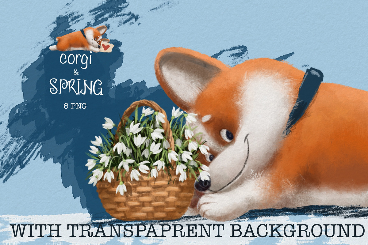 Corgi. Cute Dog, an Animal Illustration by sheincar (Photo 1 of 5)