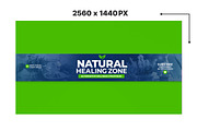 Health YouTube Banner Template, a Social Media Template by Vaughn Studios (Thumbnail 2 of 5)