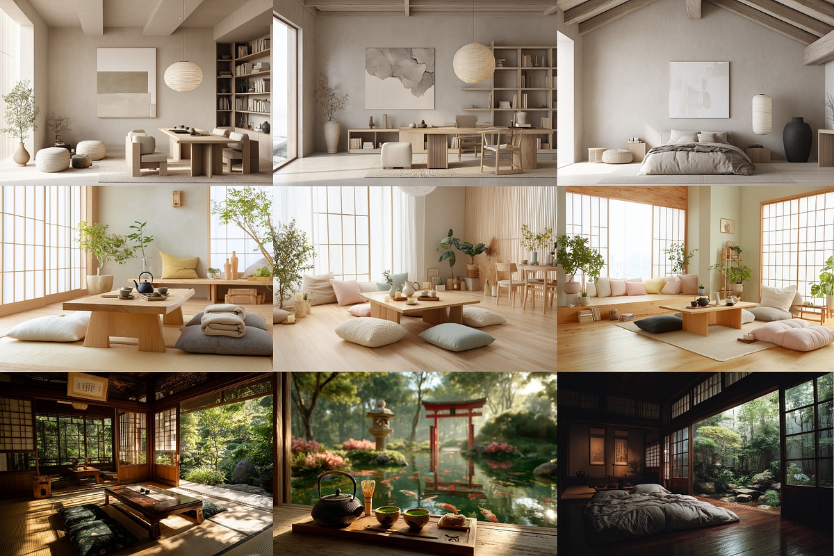 Aesthetic Japandi Home Interiors, an Architecture Photo by HipFonts (Photo 7 of 11)