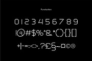 MIRACLE Sleek Futuristic Techno Font, a Sans Serif Font by WhymoreArt (Thumbnail 10 of 10)