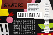 Okaeri - Japan Inspired Display Font, a Font by Struvictory.art (Thumbnail 7 of 8)