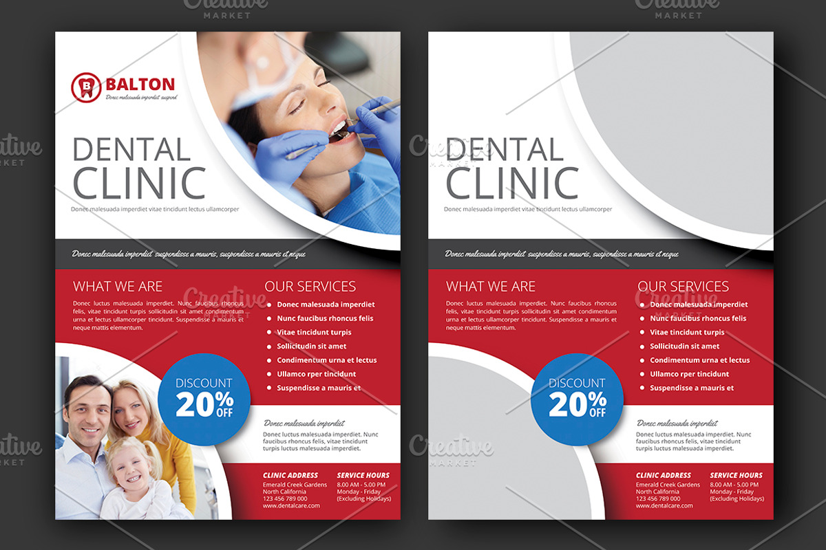 Dental Clinic Flyer, a Flyer Template by Saphari (Photo 2 of 4)