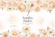 Gentle Blooming Watercolor Flowers, a Decorative Illustration by ViktoriyaD (Thumbnail 6 of 10)