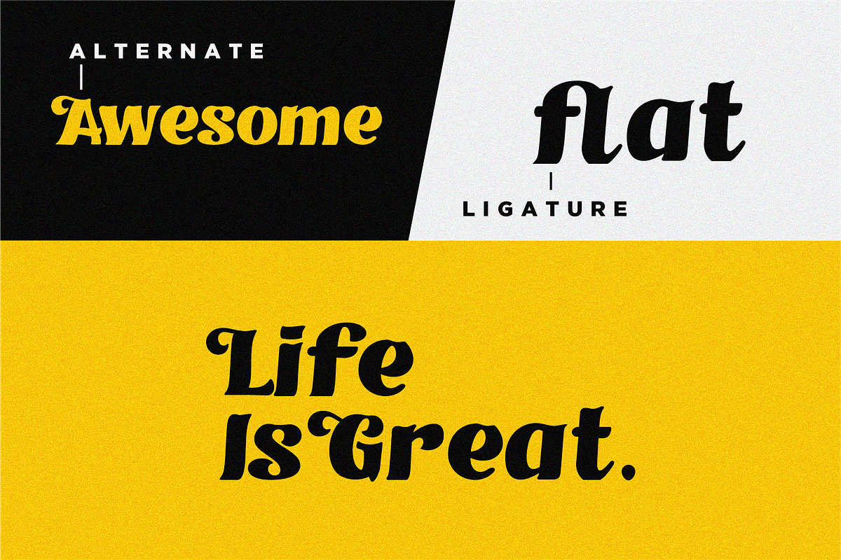 Wave Sun Juicy Script Font, a Script Font by muljanes (Photo 5 of 7)